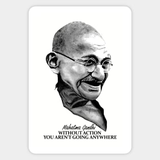 Mahatma Gandhi Sticker